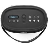 Pure Crni zvocniki za zunanjo uporabo z Woodland Bluetoothom in FM/DAB+ radiem | Shoptok.si