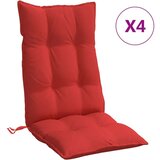  Blazine za stole 4 kosi rdeča oxford tkanina | Shoptok.si