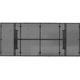  Vrtni set za objed s jastukom 9 pcs Crna poliratan | shoptok.hr