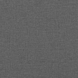 vidaXL Otomanski posteljni okvir z vzmetnico siv 90x200 cm blago | Shoptok.si