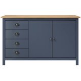  Komoda Hill siva 130 x 40 x 80 cm od masivne borovine - Siva 1 | shoptok.hr