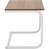 Kondela Odlagalna polica, beli/naravni hrast, AVENO | Shoptok.si