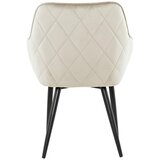Livetastic Naslanjač Samt, Krem Barva | Shoptok.si