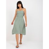 Fresh Made Dress-D73761M30314A-pistachio | Shoptok.si