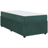  Okvir kreveta s madracem Ostalo Tamnozelena 80 x 200 cm Baršun | shoptok.hr