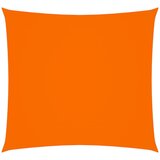 vidaXL Senčno jadro oksford blago kvadratno 3x3 m oranžno Cene