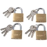 STABILIT Komplet ključavnic obešank Stabilit (4 kosi, širina: 40 mm, jeklo) Cene