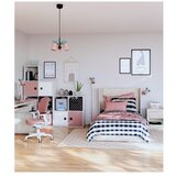 Gtv Svijetlo plava/ružičasta stojeća svjetiljka s metalnim sjenilom (visina 133,5 cm) Mouse – | shoptok.hr