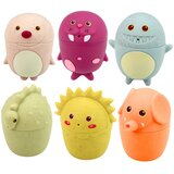  Educational Bath Toys Sensory Rubber Figures Pastel 6 pcs. | Eponuda.ba