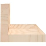  Zidne police 2 kom 50 x 11 x 9 cm od masivne borovine | shoptok.hr