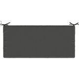  Jastučić za klupu SOEST 100% poliester Antracit 110 x 50 x 8 cm | shoptok.hr