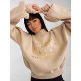 ex moda Sweatshirt-EM-BL-643.39X-beige Cene