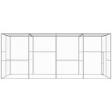  Mačja kletka 6x3x2,5 m pocinkano jeklo | Shoptok.si
