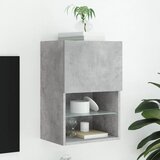 vidaXL TV omarica z LED lučkami betonsko siva 40,5x30x60 cm Cene