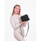 Vuch Crossbody torba Mini Fossy Suede Black, 17 x 20 cm Slike