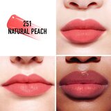 Christian Dior dior addict lip tint tekoče rdečilo za ustnice šminka 5 ml odtenek 251 natural peach za ženske | Shoptok.si