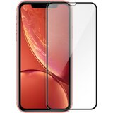 AVIZAR 9H film za ekran iz poševnega kaljenega stekla, popoln oprijem - prozoren s crnim okvirjem str. Apple iPhone 11 in XR, (20606962) | Shoptok.si