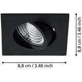 Eglo 98611 - LED prigušiva ugradna plafonska svetiljka SALICETO LED/6W/230V | Eponuda.com