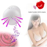 Lonely Happy - punjiva umjetna vagina koja stenje i vibrira (bijela-prirodna) | shoptok.hr