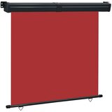 Balkonska bočna tenda 165 x 250 cm crvena | shoptok.hr