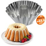 KADAX pekač za torto z odprtino za dimnik, pekač, 22 cm, (5000358278) Slike