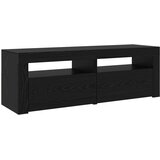 TV ormar 2 pcs Crni hrast 195 x 35 x 40 cm Konstruirano drvo | shoptok.hr