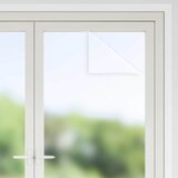  Statička folija za prozore Frosted siva 90 x 1000 cm PVC | shoptok.hr