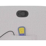  Masažni naslonjač Oblačno siva tkanina | shoptok.hr