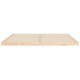  Okvir za krevet 200 x 200 cm od masivne borovine | shoptok.hr