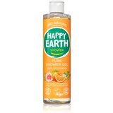 Happy Earth 100% Natural Shower Gel Rose Petitgrain gel za prhanje 300 ml Cene