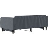  Dnevni krevet na razvlačenje bez madraca tamnosivi 100 x 200 cm | shoptok.hr