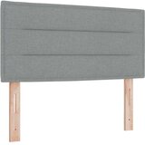  s opruga kutije Svijetlo siva 200 x 80 cm tkanina | shoptok.hr