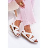 Maciejka Women's Leather Sandals With Velcro | shoptok.hr