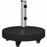  Baza za suncobran 30kg Crna Granite i nerđajući čelik Kružni | shoptok.hr