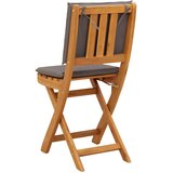  Vanjske bistro stolice 2 pcs Tamnosiva 38 x 46 x 85 cm | shoptok.hr