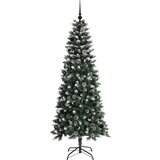 vidaXL Umestno božično drevo med 300 LED Zelena 76 x 76 x 150 cm | Shoptok.si