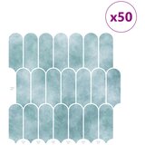  Pernata pločica 50 pcs Zelena 30 x 30 cm Poliuretan i PET | shoptok.hr