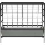 Hranilica za stoku Srebrno 100 x 60 x 90 cm Cinkani čelik | Eponuda.com