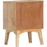  Noćni ormarić 40 x 35 x 55 cm od masivnog drva manga | shoptok.hr