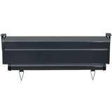 Balkonska stranska tenda 65x250 cm črna, (20966329) | Shoptok.si
