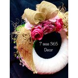 7 seas 365 ukrasni vjenčić Krila anđela, 30 cm | shoptok.hr