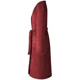  Bade mantil bez kapuljače Bordeaux Crvena m Flanel | shoptok.hr