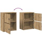 vidaXL Knjižna omara artisan hrast 40x24x52 cm inženirski les | Shoptok.si