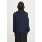 Lacoste Pamučna majica dugih rukava boja: tamno plava, bez uzorka, TH7307 | shoptok.hr