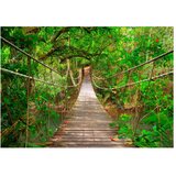  Tapeta - Bridge amid greenery 100x70 | shoptok.hr