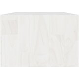  Stolić za kavu bijeli 110 x 50 x 34 cm od masivne borovine | shoptok.hr