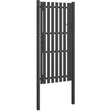  Vrtna vrata za ogradu od čelika 100x200 cm antracit boje | shoptok.hr
