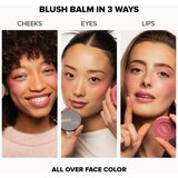 Nudestix Stax All Over Color Blush Balm večnamensko ličilo za oči, ustnice in obraz odtenek Pink Love 2,5 g | Shoptok.si