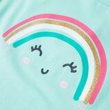  Dječja majica svijetla boja mente 104 | shoptok.hr