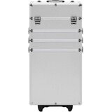 Kolica za šminku aluminijska srebrna | Eponuda.com